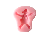 Молд силіконовий кондитерський для мастики та шоколаду Клоун 7,5*7 cm