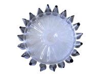 Набір кондитерських насадок для крему та прикраси тортів з нержавіючої сталі 20 штук D 1,7 cm H 3,2 cm