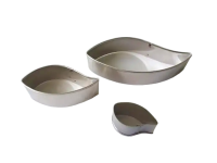 Форма для випічки печива каттер Вирубка металева Листочки в наборі 3 штуки