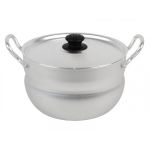 Кастрюля алюминиевая с крышкой 3 л сферическая БК 1030