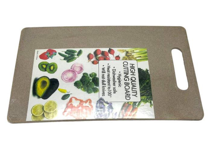 Дошка обробна пластикова кухонна кухонна для нарізування овочів і продуктів 40*25*0,8 cm