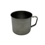 Кружка з нержавіючої сталі зі знімною ручкою Кружка нержавійка №3 D 10 cm H 9 cm 600 мл ВИЩИЙ СОРТ