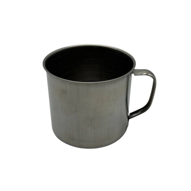Кружка з нержавіючої сталі зі знімною ручкою Кружка нержавійка №2 D 9 cm H 8 cm 400 мл ВИЩИЙ СОРТ