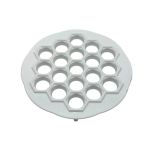 Пельменниця пластикова ручна Форма для виготовлення маленьких пельменів D 20,5 cm D отвори 2,5 cm