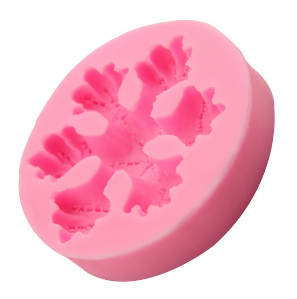 Молд силіконовий кондитерський для мастики та шоколаду Сніжинка 7,5 см