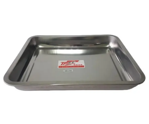 Деко для випікання з нержавіючої сталі прямокутне Форма деко для запікання в духовці глибока 35*29cm H 5cm