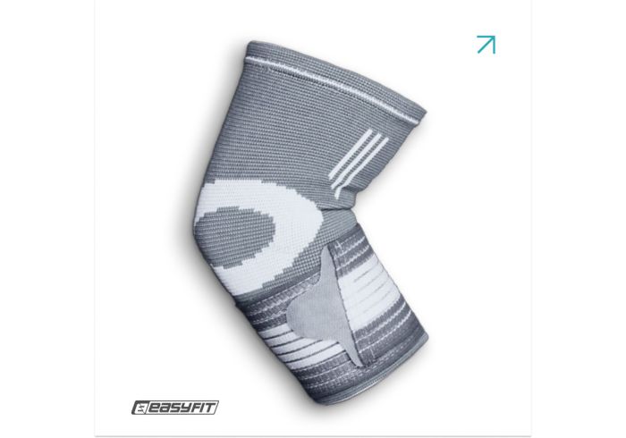 Бандаж налокотник EasyFit Flex с фиксирующим ремнем (М)