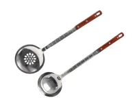 Черпак с шумовкой в комплекте для казана 47 см