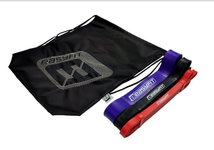 Гумові петлі EasyFit: набір 2-45 кг (3 шт)