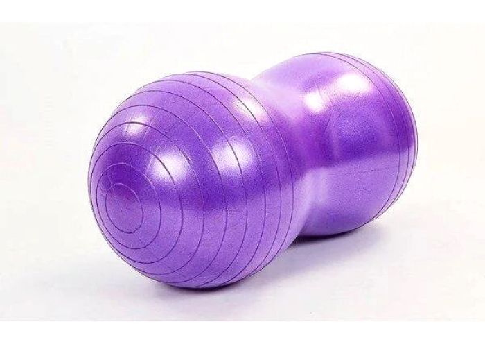 М'яч для фітнеса EasyFit Peanut 45х90 см  (фітбол горіх-арахіс)