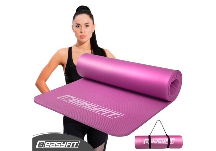 Килимок для фітнесу та йоги EasyFit NBR 10 мм 