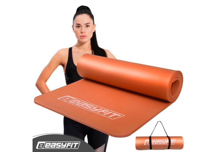 Килимок для фітнесу та йоги EasyFit NBR 10 мм 
