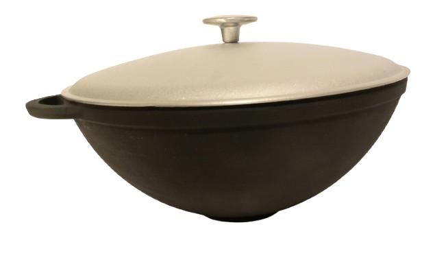 WOK 5,5 л з алюмінієвою кришкою 
