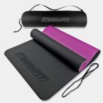 Килимок для йоги та фітнеса EasyFit TPE+TC 6мм двошаровий