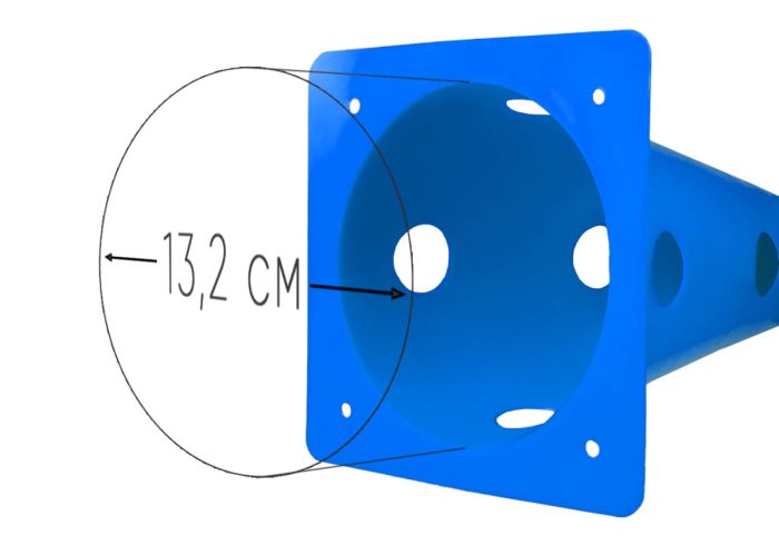Конус-фішка спортивна EasyFit 31 см синя