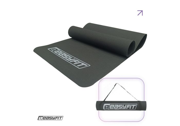 Килимок для фітнесу EasyFit EVA 3 мм (чорний)