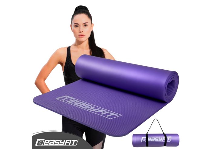 Килимок для фітнесу та йоги EasyFit NBR 10 мм 