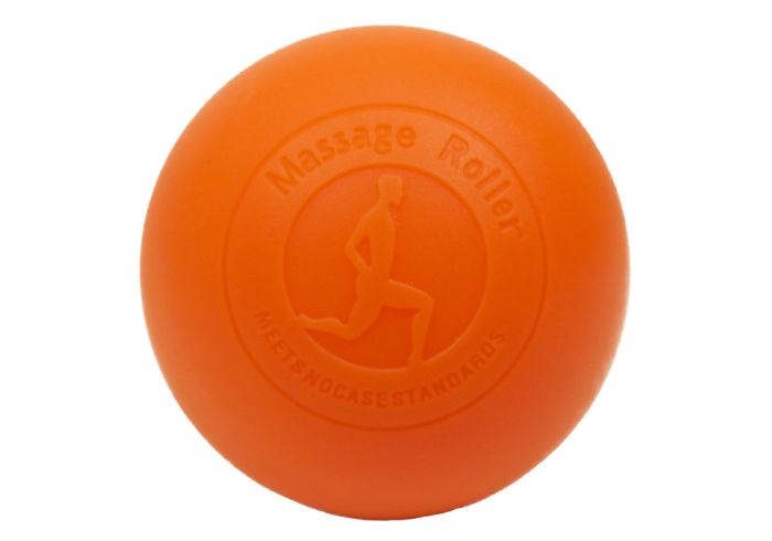 Масажний м'ячик EasyFit каучук 6.5 см помаранчевий