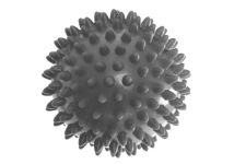Масажний м'ячик EasyFit PVC 9 см жорсткий сірий