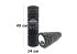 Масажний ролик EasyFit Grid Roller 45 см 