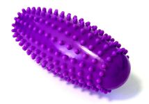 Масажний ролик Almond EasyFit овальний з шипами фіолетовий