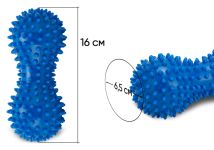 Масажний м'ячик EasyFit Goober з шипами синій