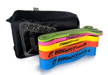 Набір двошарових резинок для підтягування EasyFit Premium 2-63 кг (5 шт)