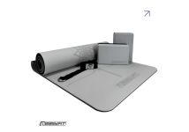 Набір для йоги та фітнесу EasyFit Polarity Set PRO (Stone): килимок, два блоки та ремінь