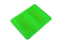 Ортопедичний масажний килимок для стоп EasyFit Acupoint з шипами зелений