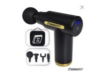 Перкусійний масажер для тіла EasyFit Pulse Mini 4 насадки, 6 режимів