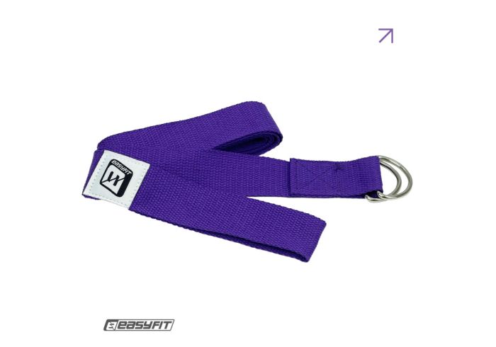 Ремінь для йоги EasyFit з петлею 