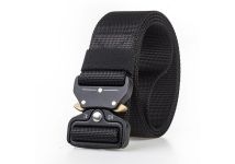емінь тактичний військовий Assault Belt з пряжкою Кобра чорний