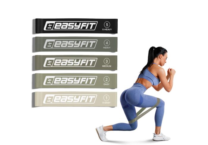 Набір для фітнесу, 5 штук резинка