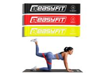 Гумові кільця для фітнесу EasyFit набір 3 шт