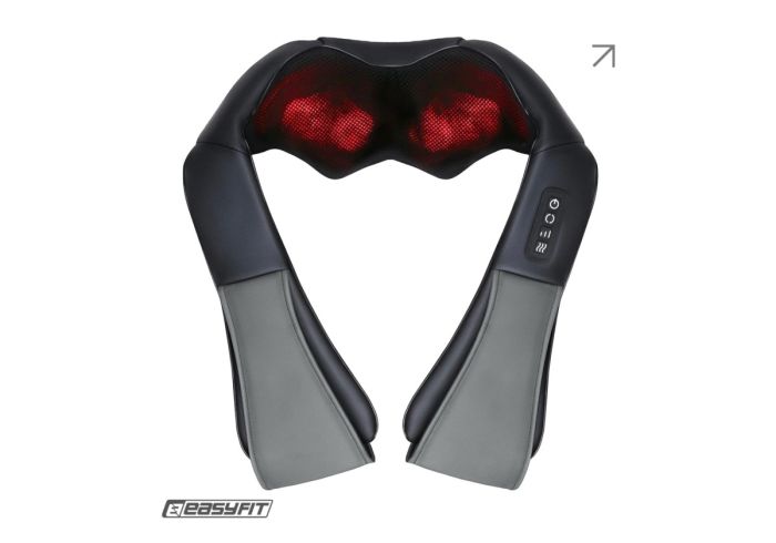 Масажер для шиї EasyFit Shiatsu (роликовий шиацу-масаж плечей і тіла)