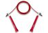 Швидкісна скакалка EasyFit Speed Cable Rope 3 м зі стальним тросом червона