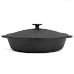 Сковорода Жаровня из чугуна BRIZOLL с крышкой чугунной 3.36 л 280 х 60 мм