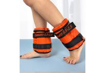 Обтяжувачі для ніг та рук EasyFit набірні чорно-помаранчеві 0,5-2,5 кг (пара)