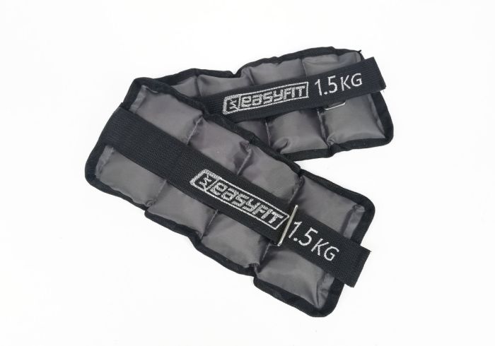 Обтяжувачі для ніг та рук з металом EasyFit MYAKI по 1,5 кг (пара)