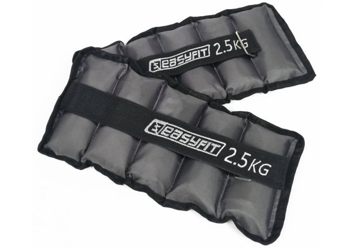 Обтяжувачі для ніг та рук з металом EasyFit Metal 2,5 кг (пара)