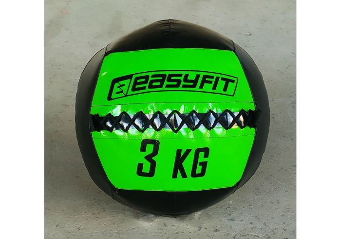Медичний м'яч EasyFit Wall Ball (медбол, волболл) 3 кг