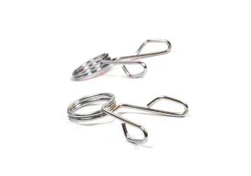 Пружинні замки EasyFit Silver 50 мм для олімпійського грифа